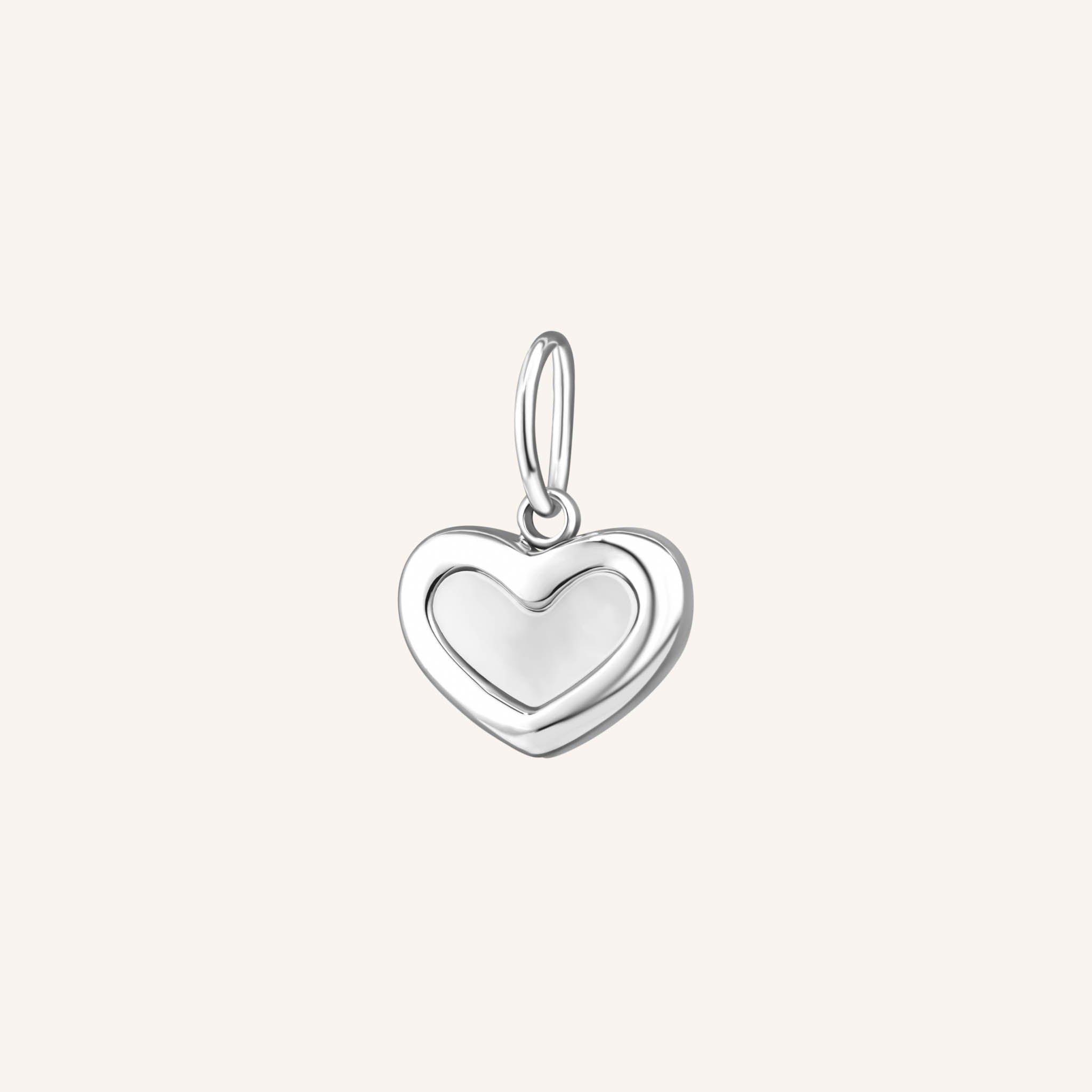 Shiny Heart Charm