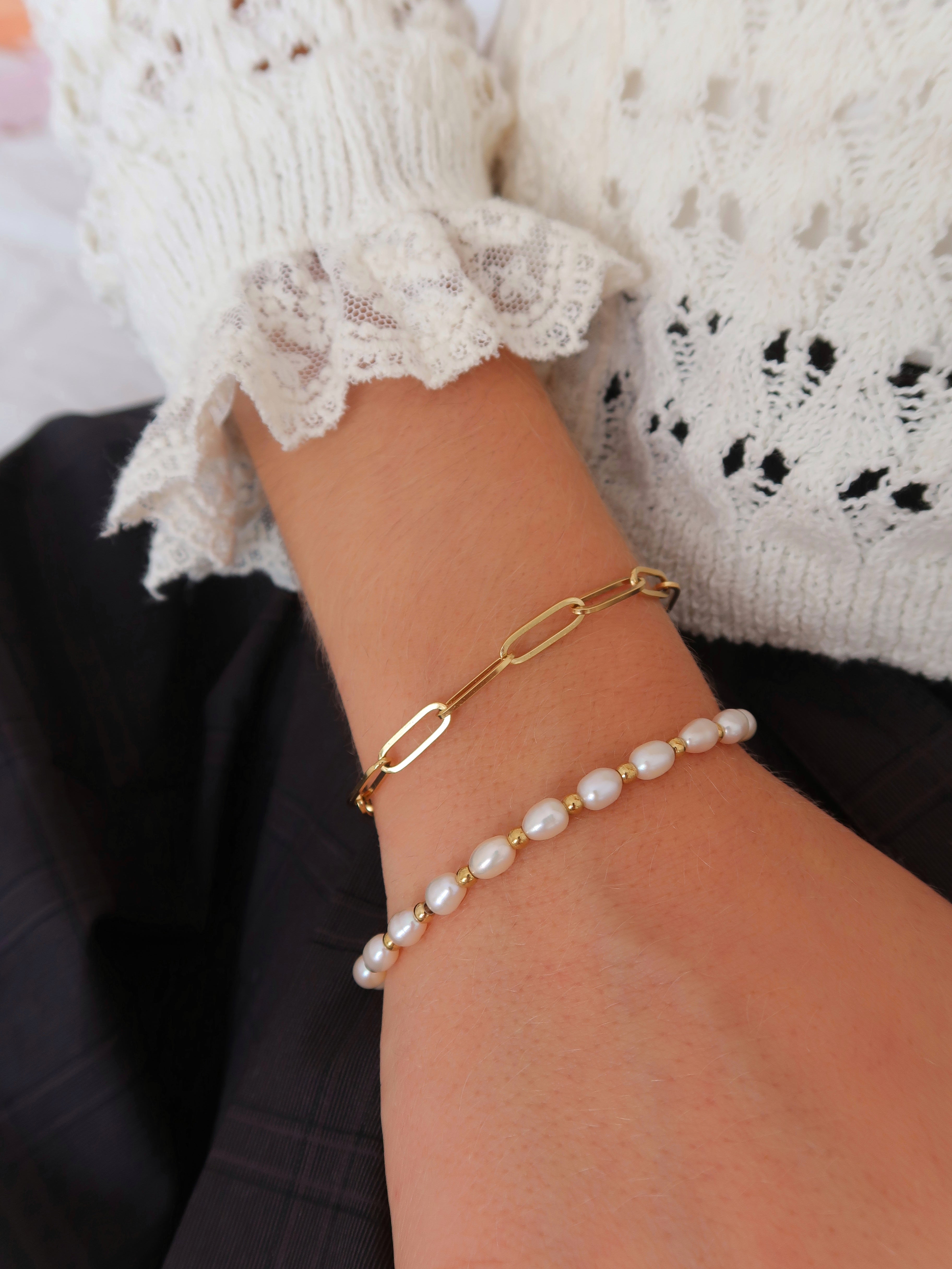 Mixed Pearls Armband