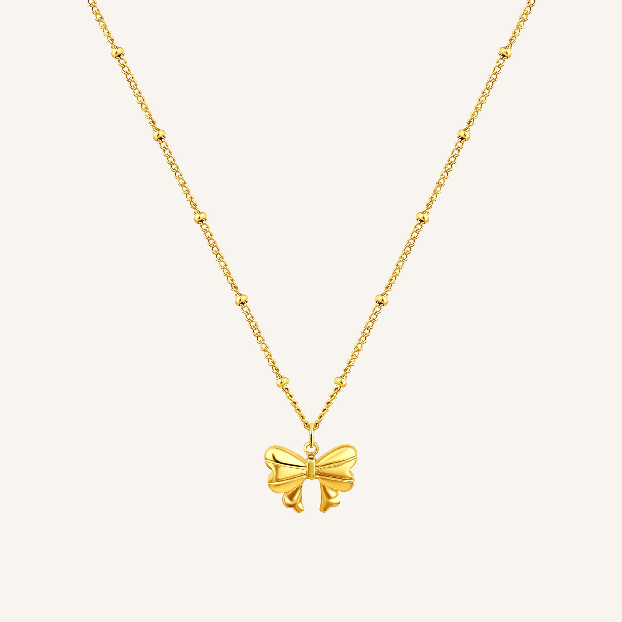Bow Necklace