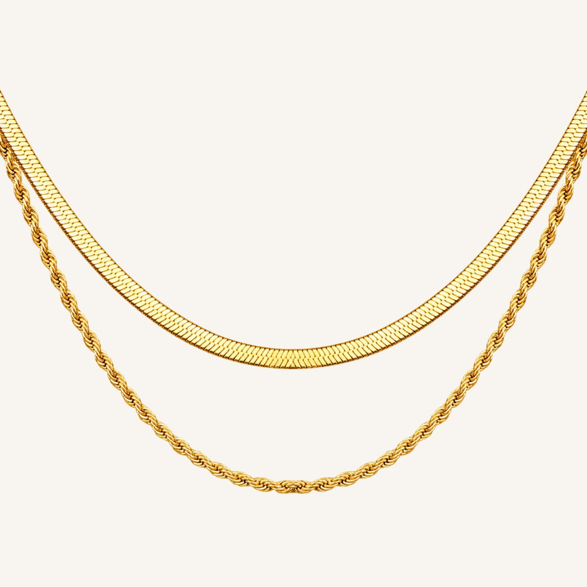 Layered Snake Necklace