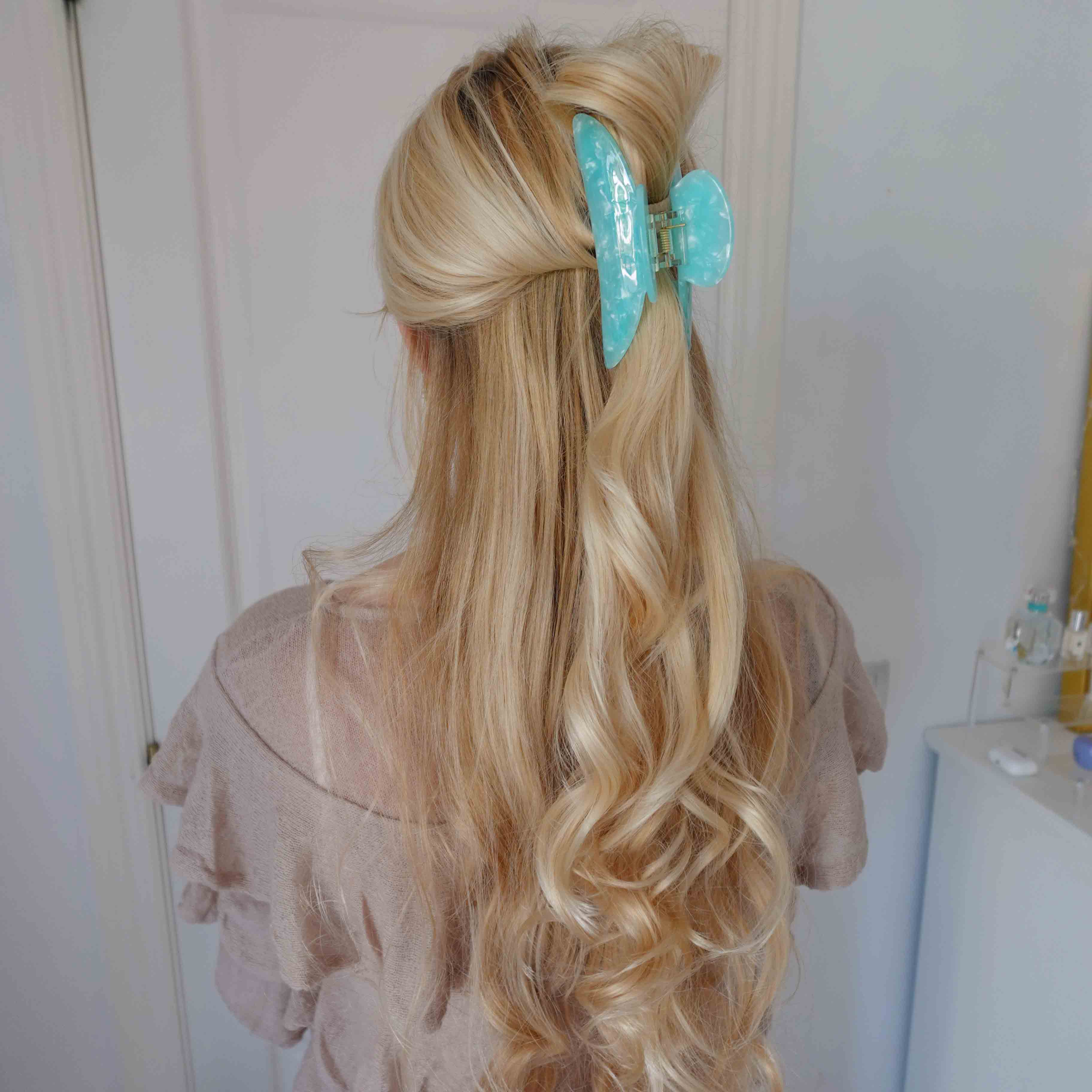 Haarklammer "Aqua"