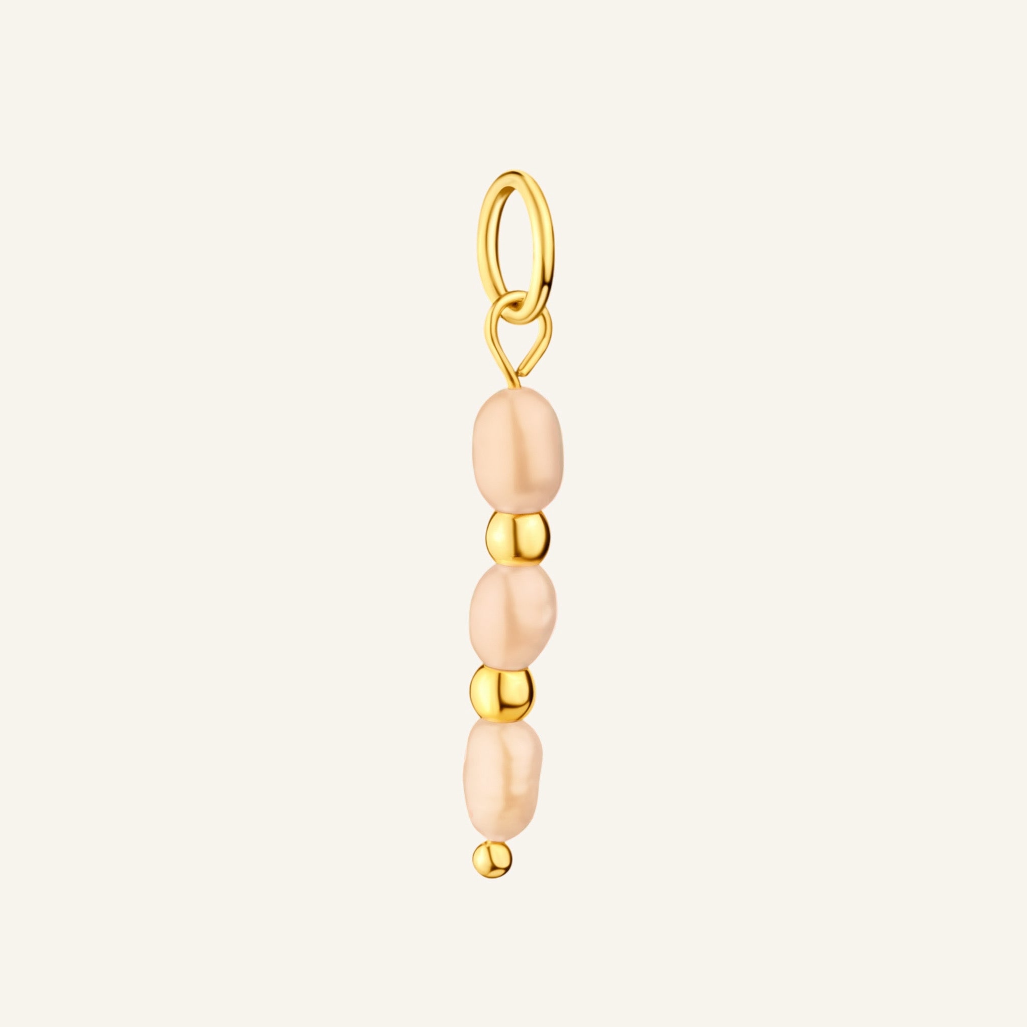 Coral Pearls Charm