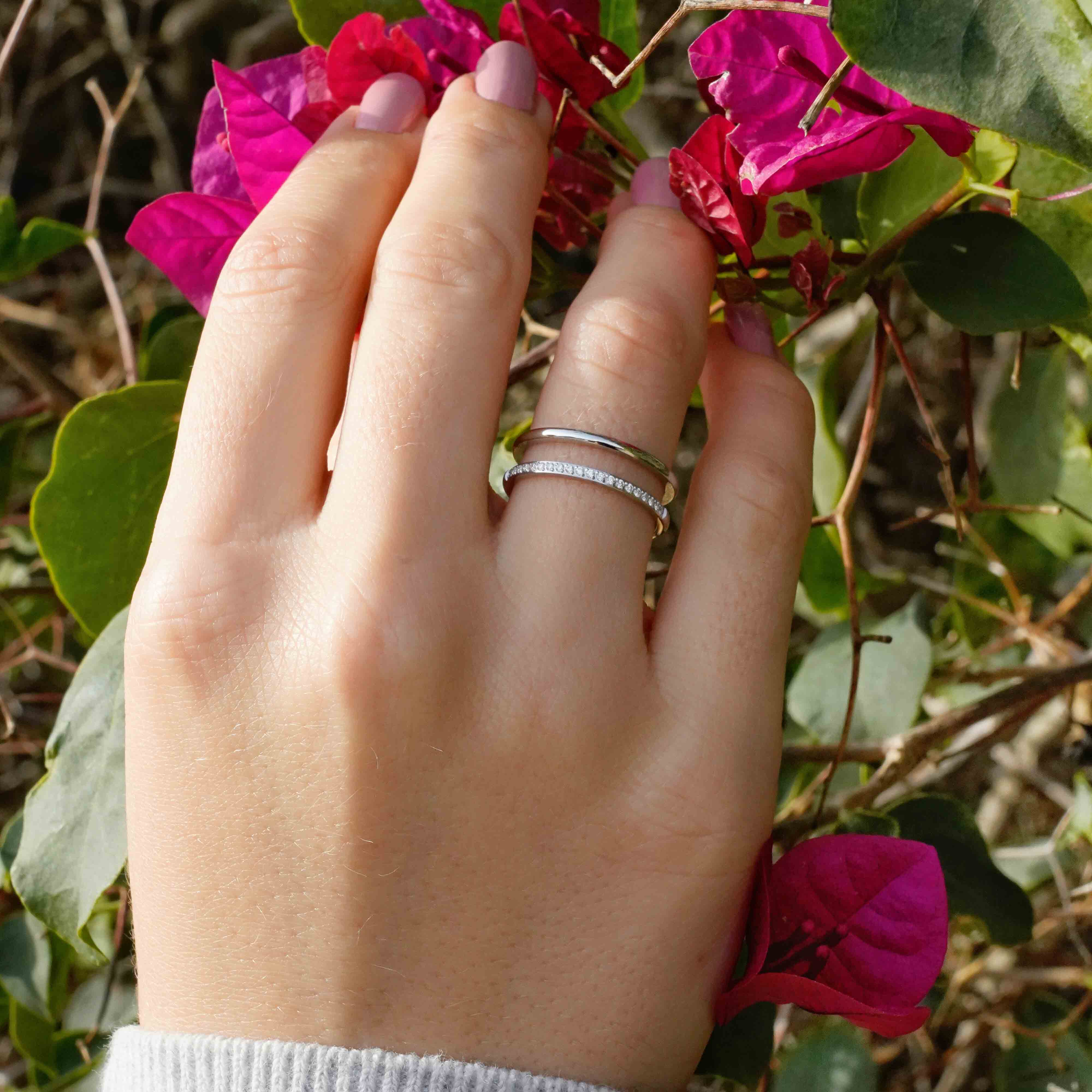 Double Diamonds Ring