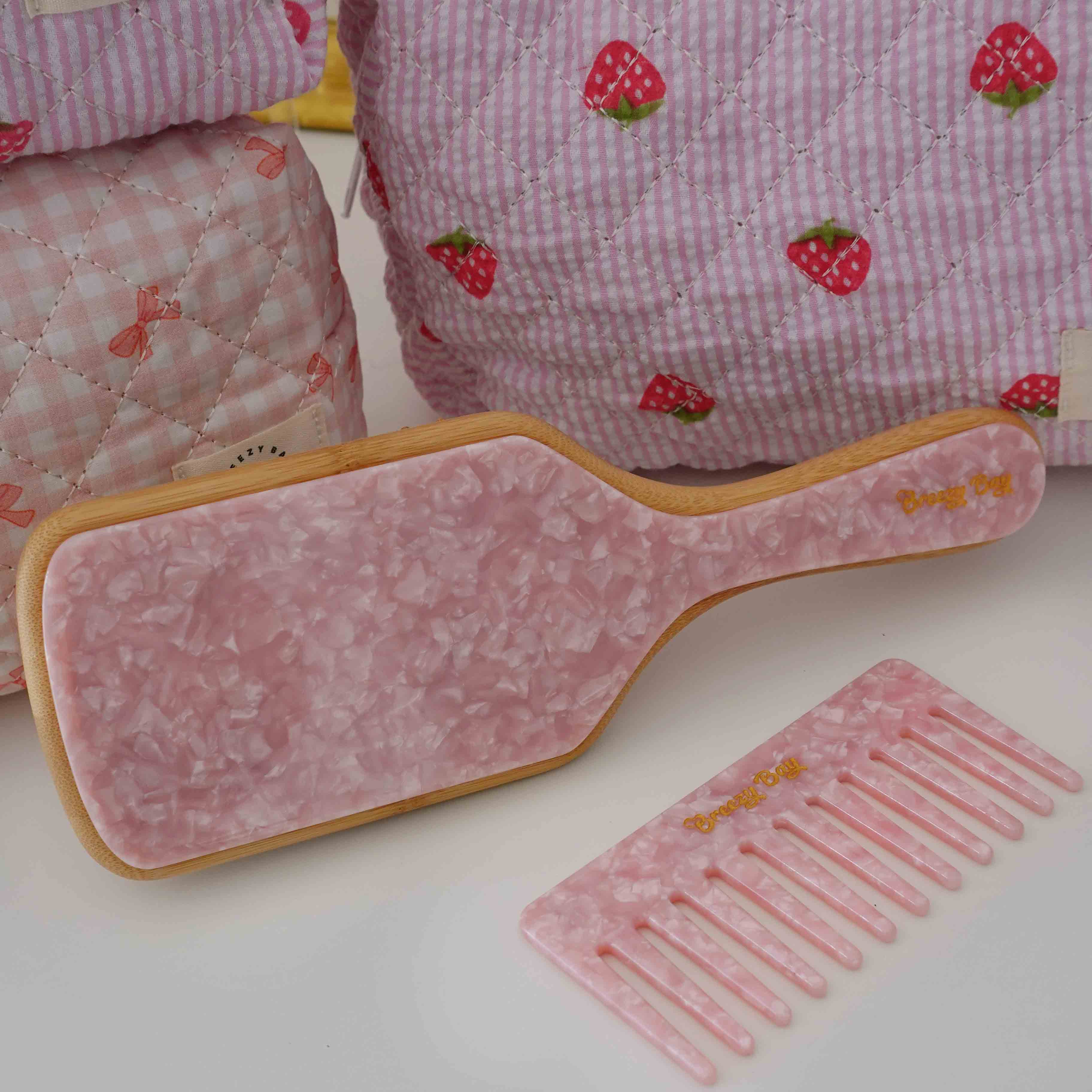 Candy Pink Hair Comb