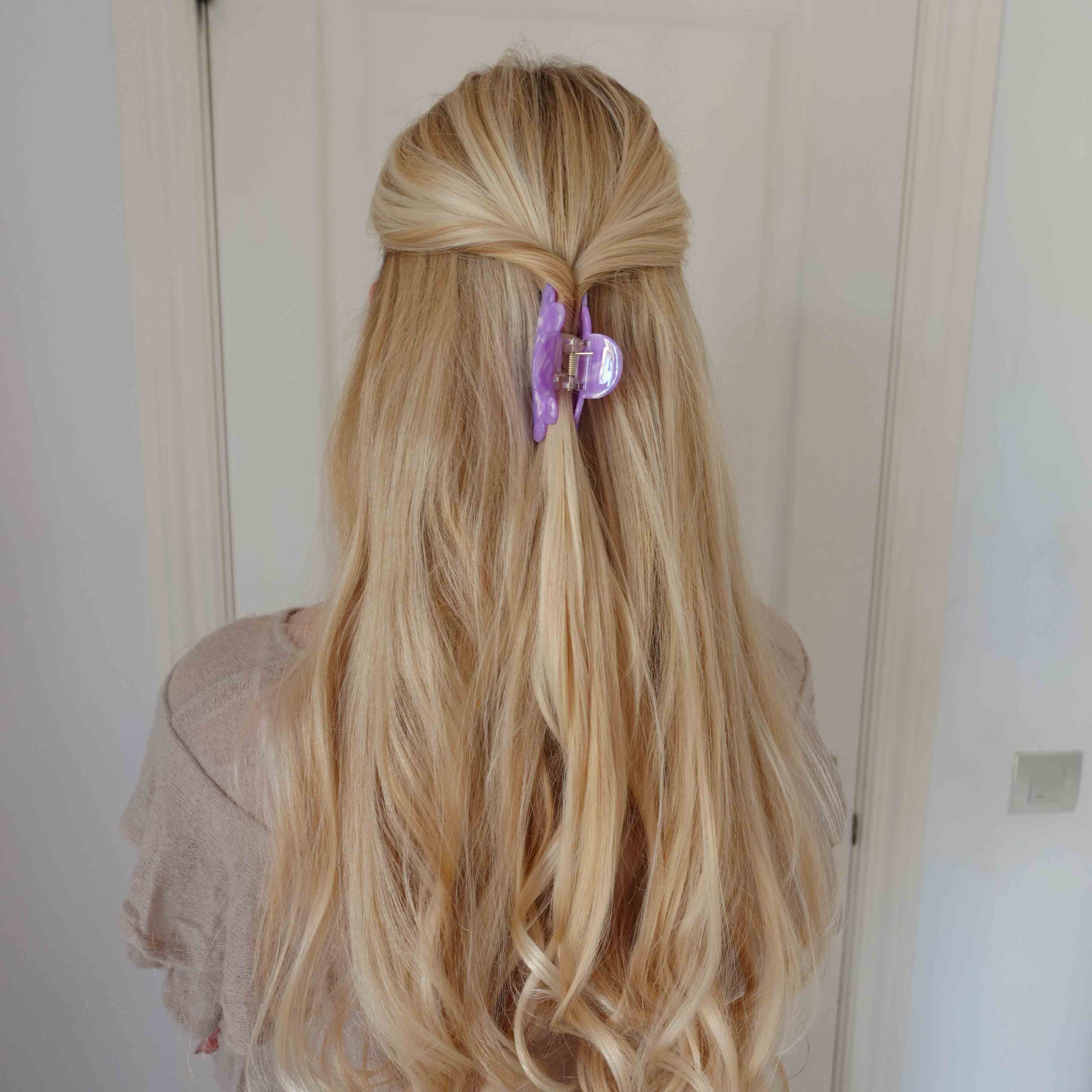 Haarklammer "Purple Cloud"