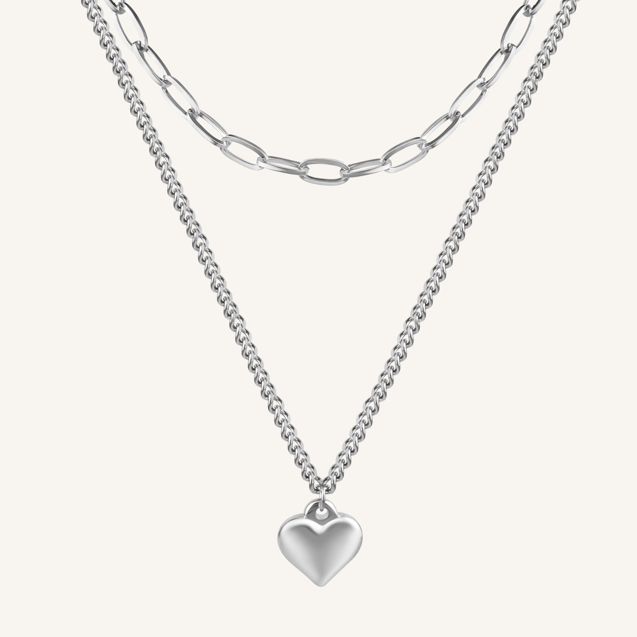 Charm Necklace Layered