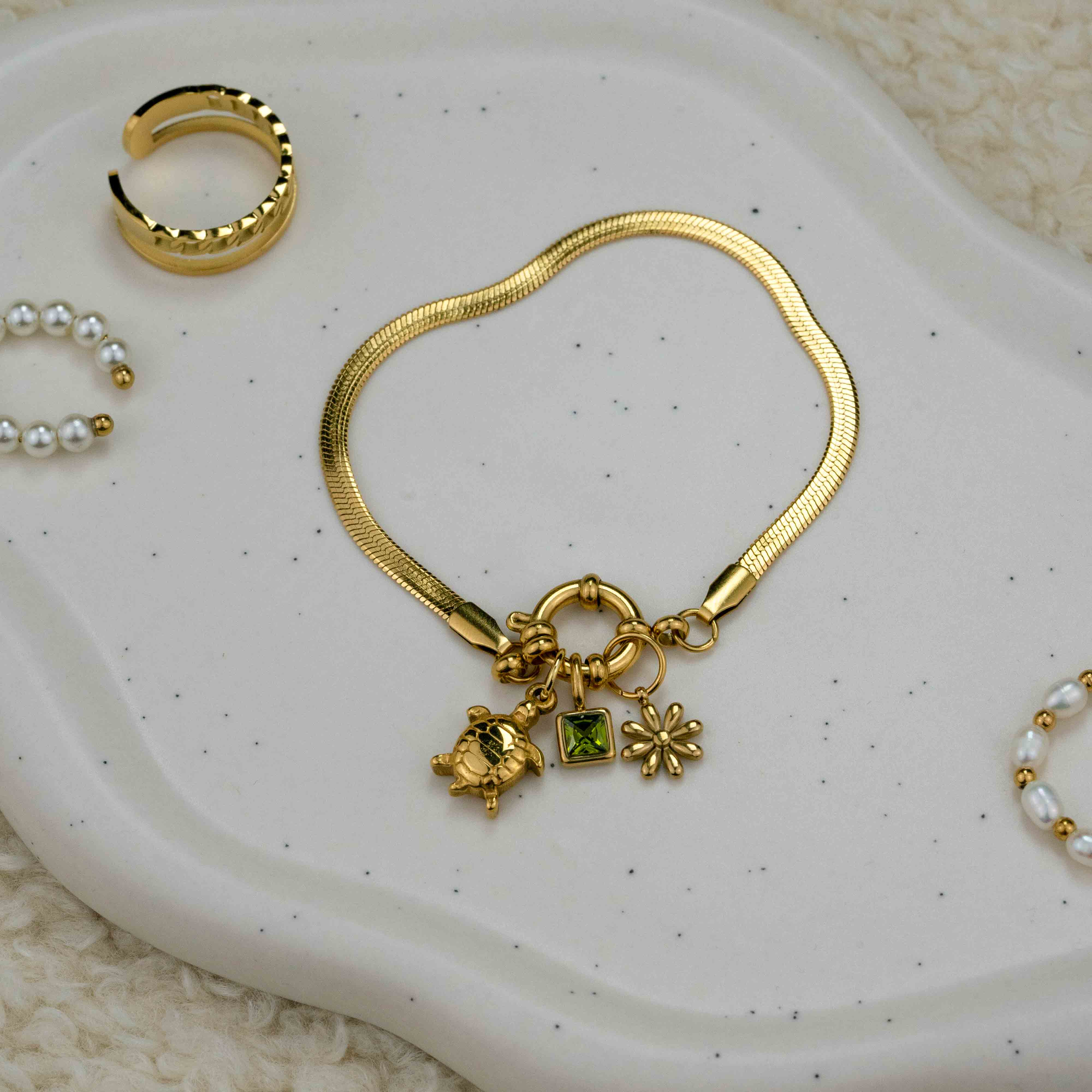 Little Flower Charm