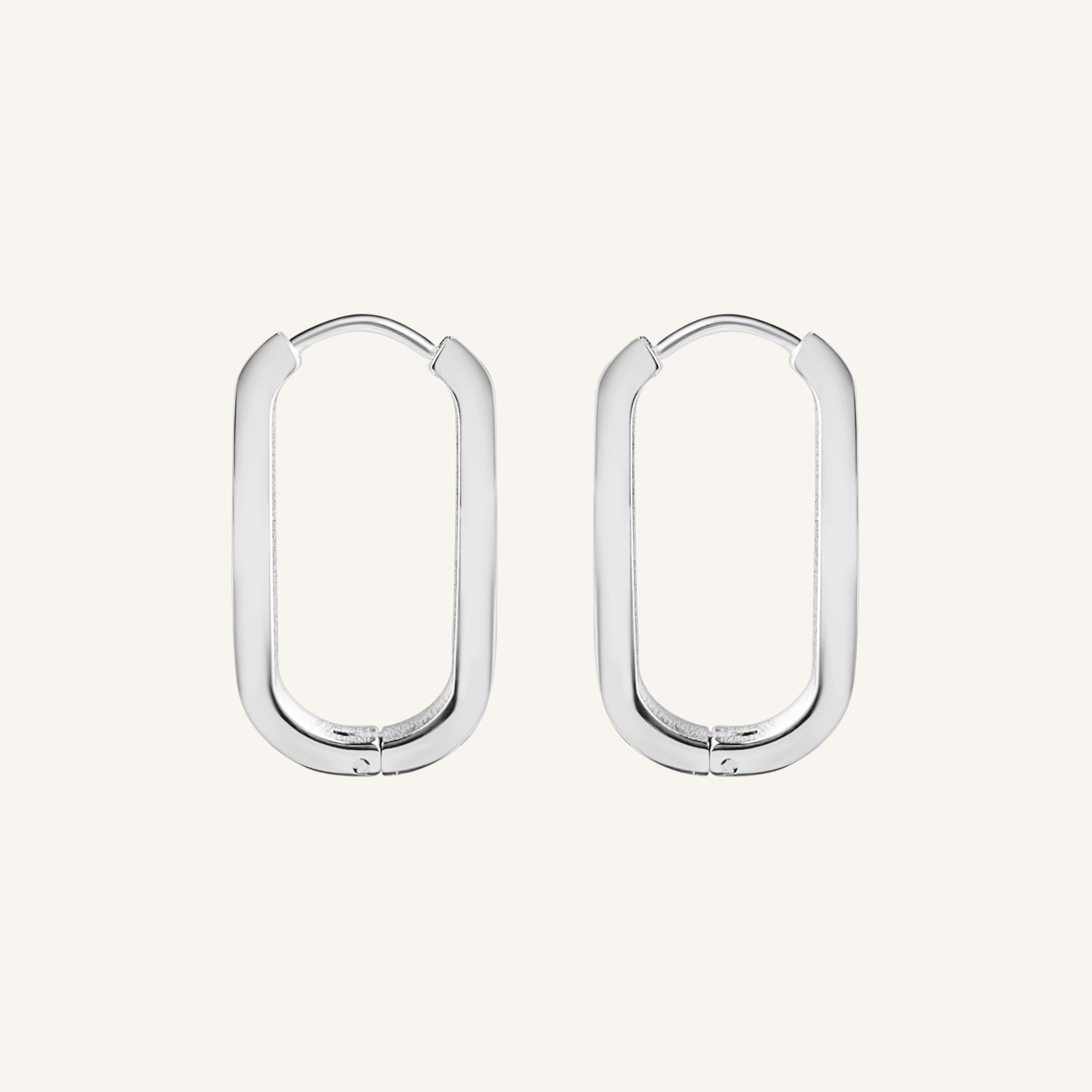 Oval Ohrringe