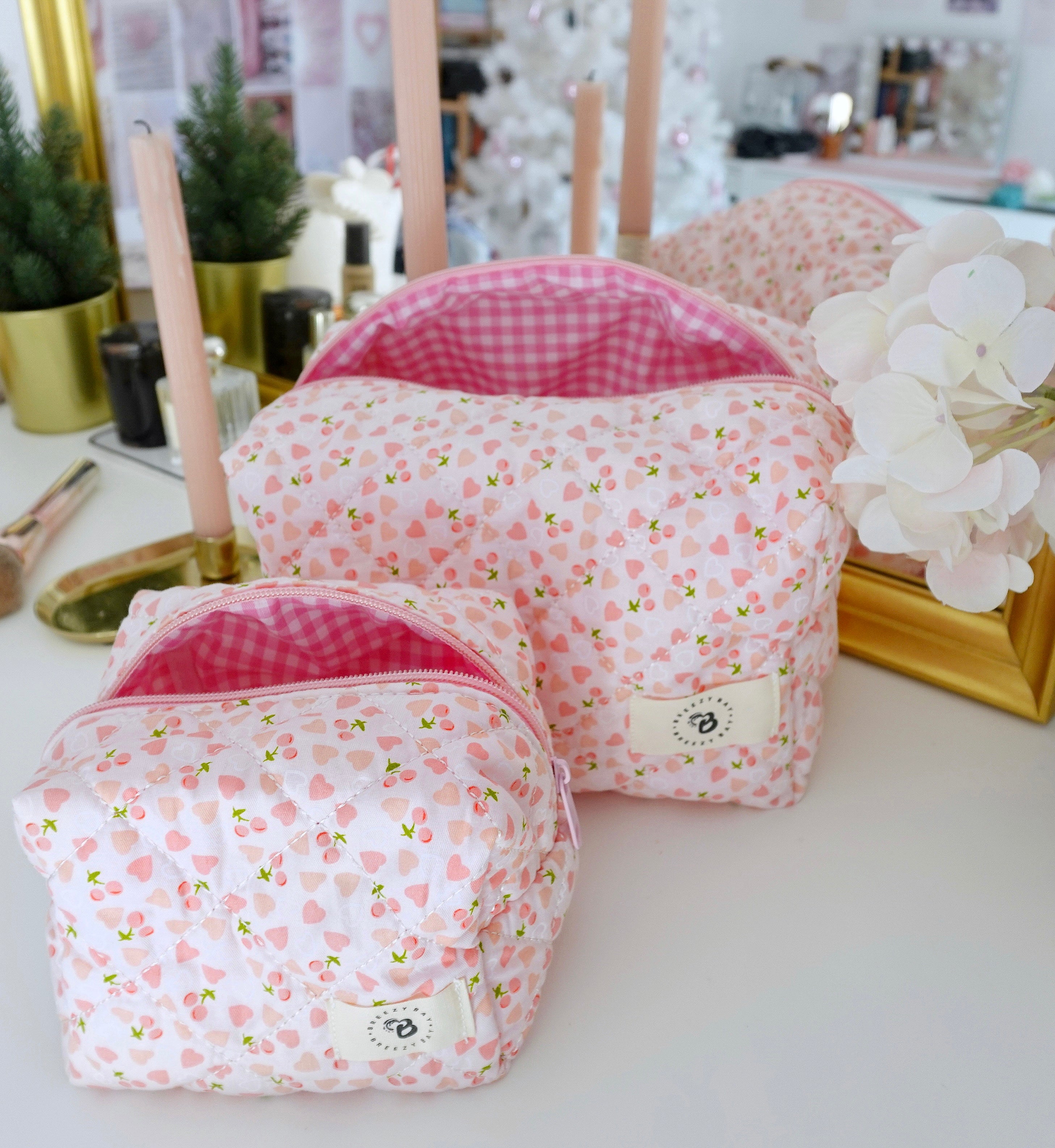 ''Cherry Heart'' Mini Tasche