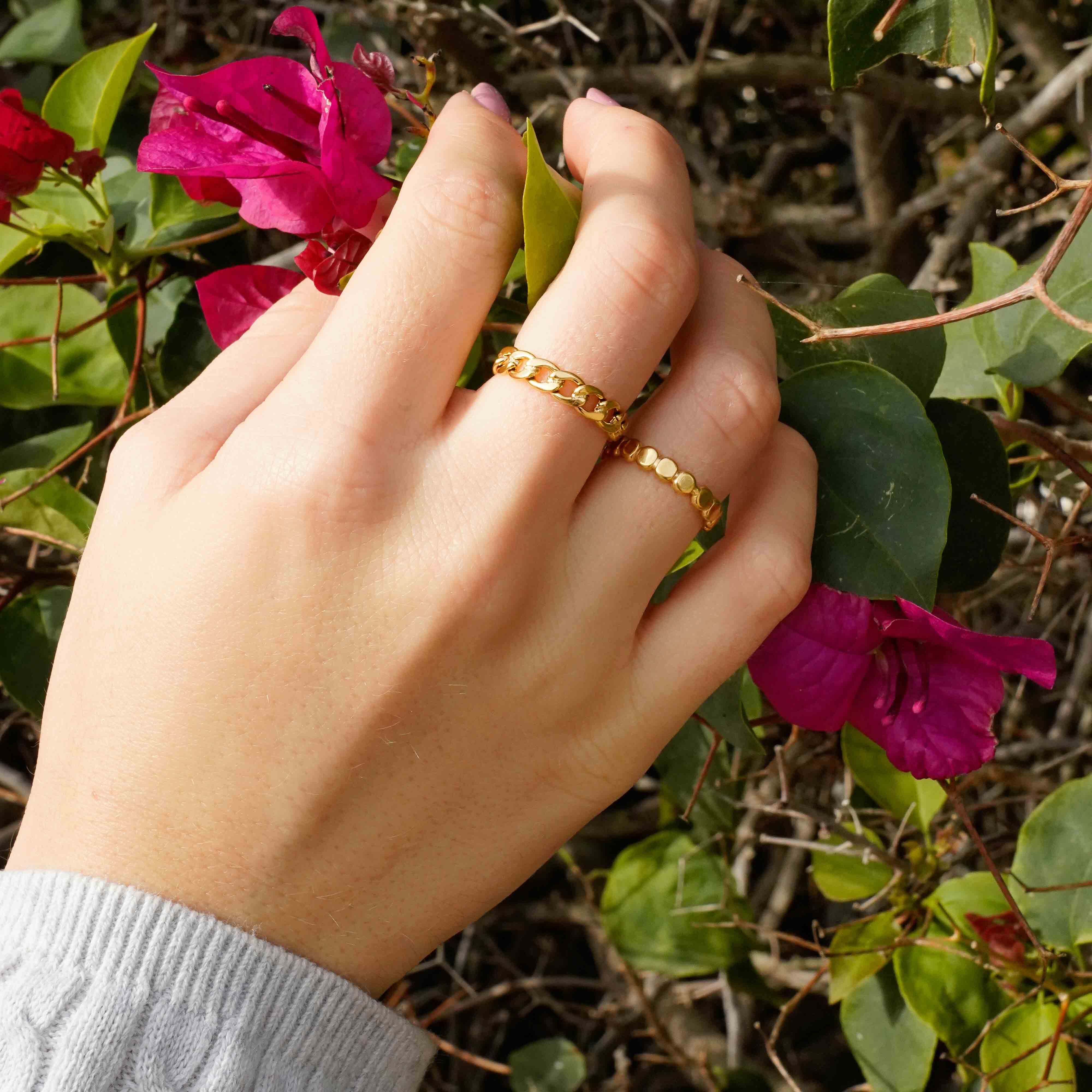 Golden Chain Ring