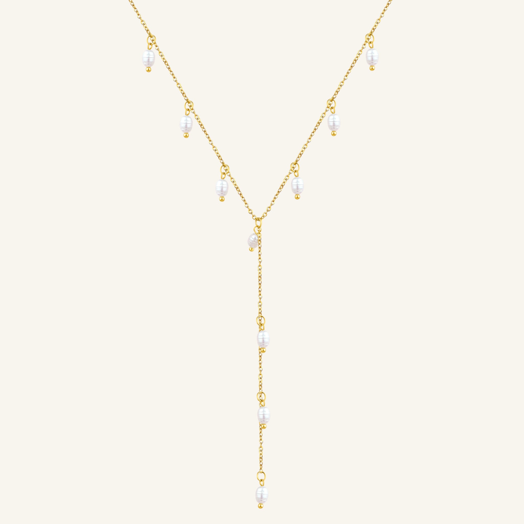 Dangling Pearls Necklace