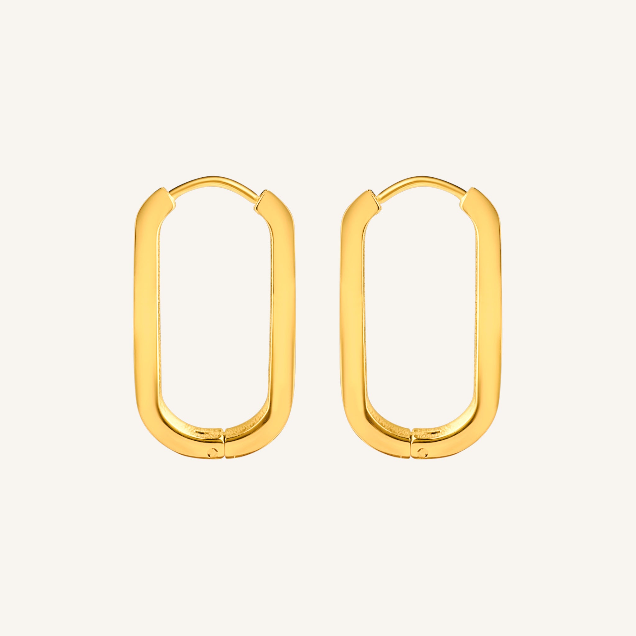 Oval Ohrringe