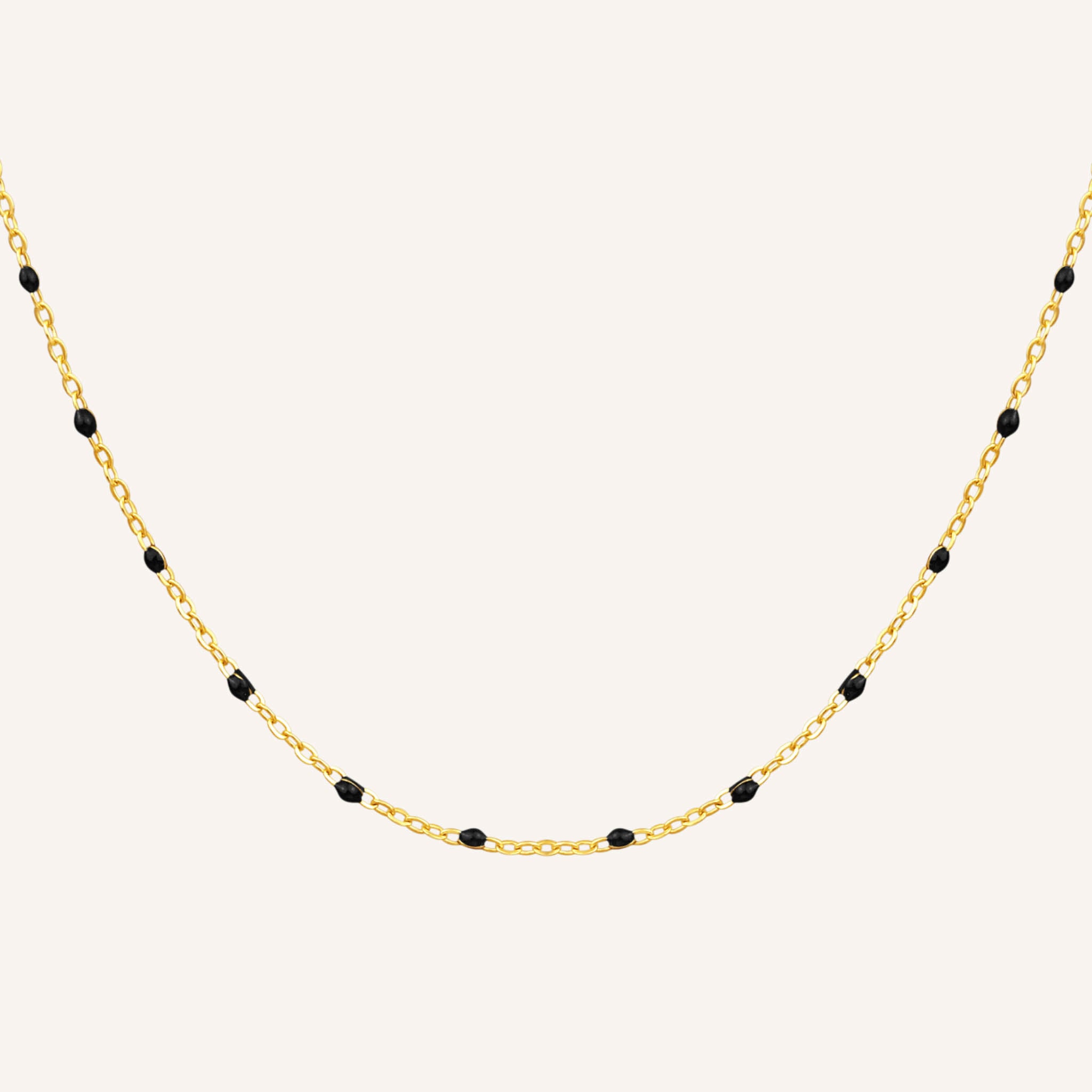 Black Dots Necklace