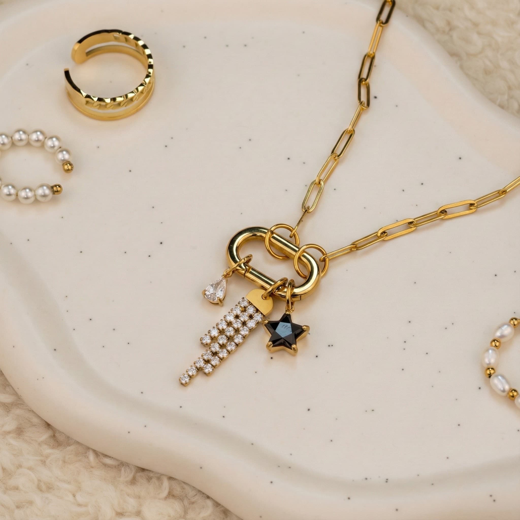 Oval Charm Necklace