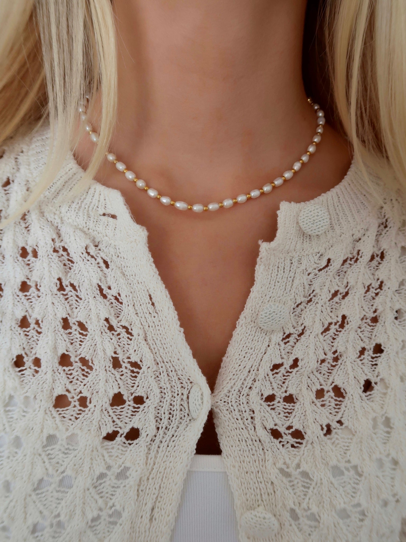 Mixed Pearls Necklace