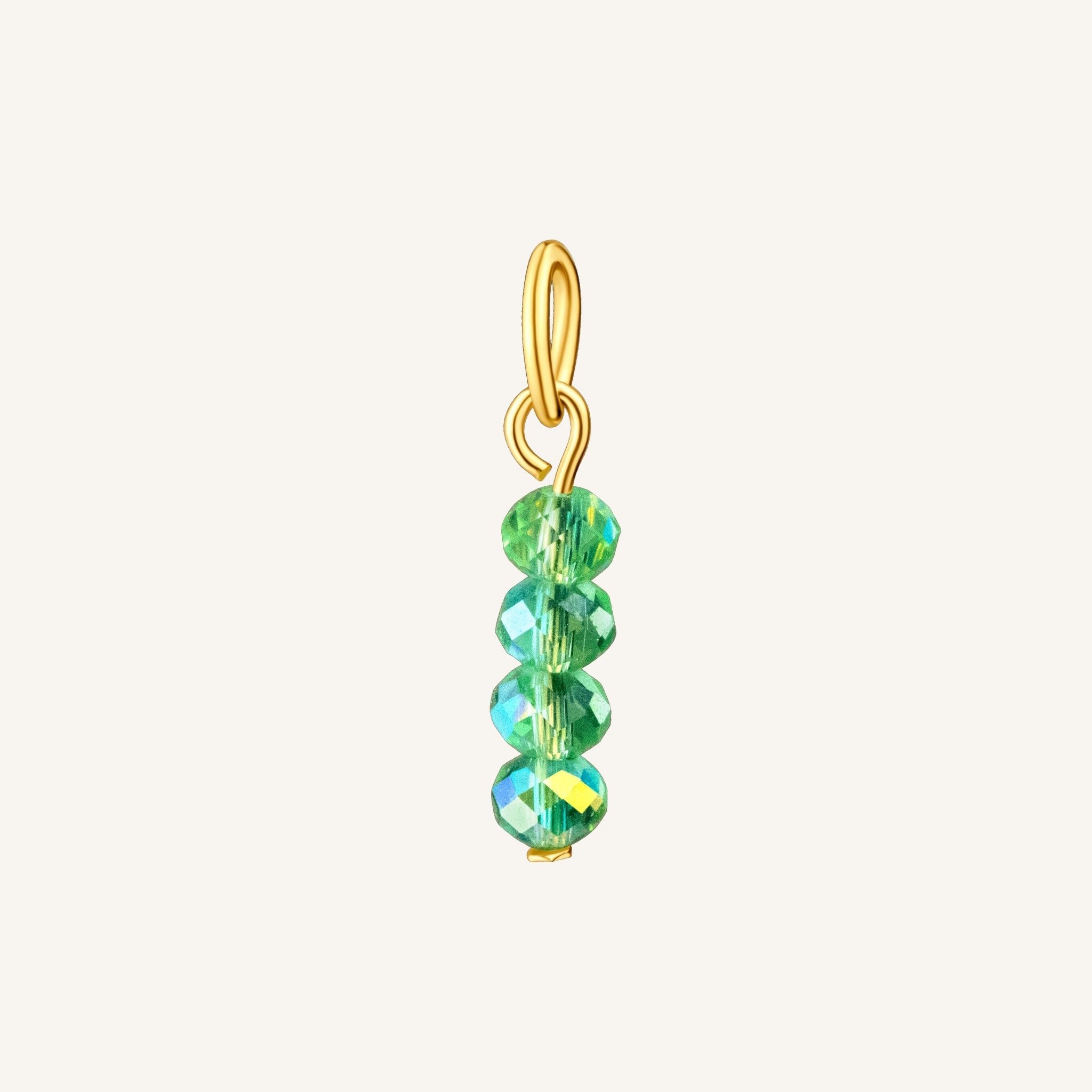 Crystal Lime Charm