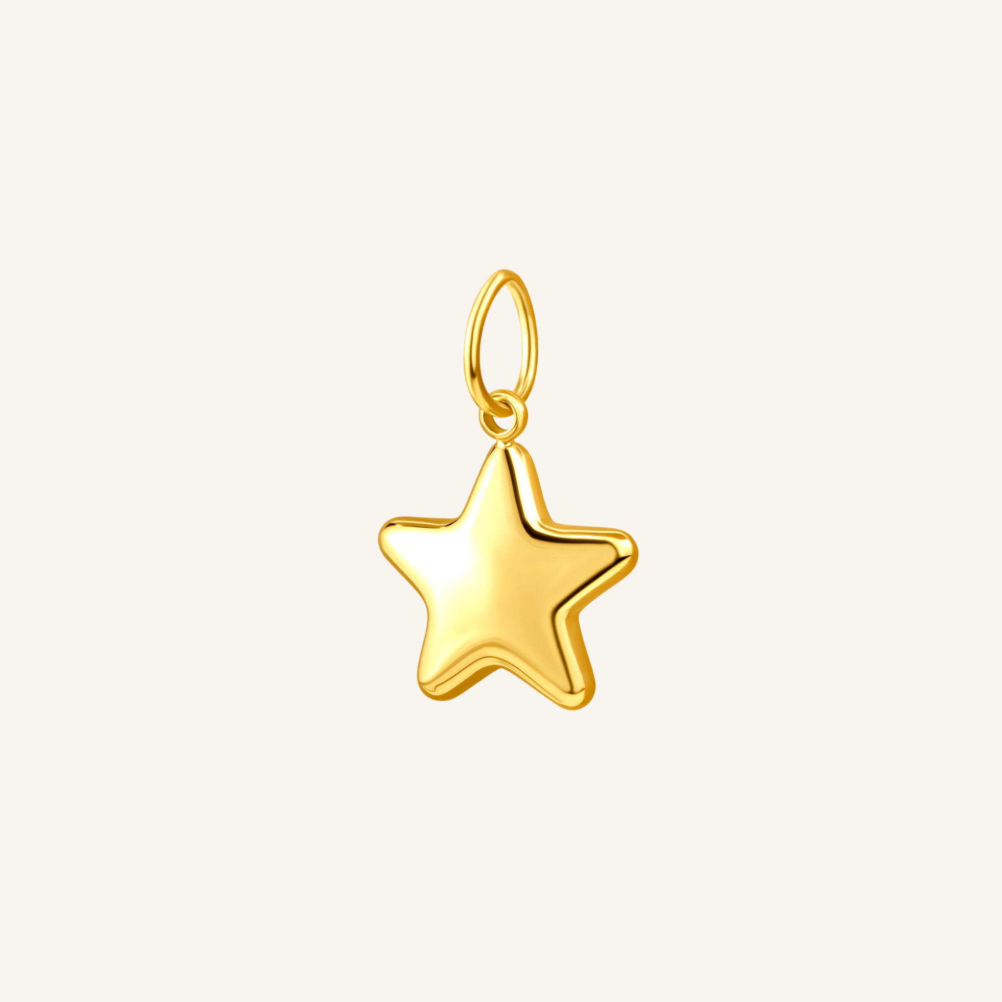 Golden Star Charm