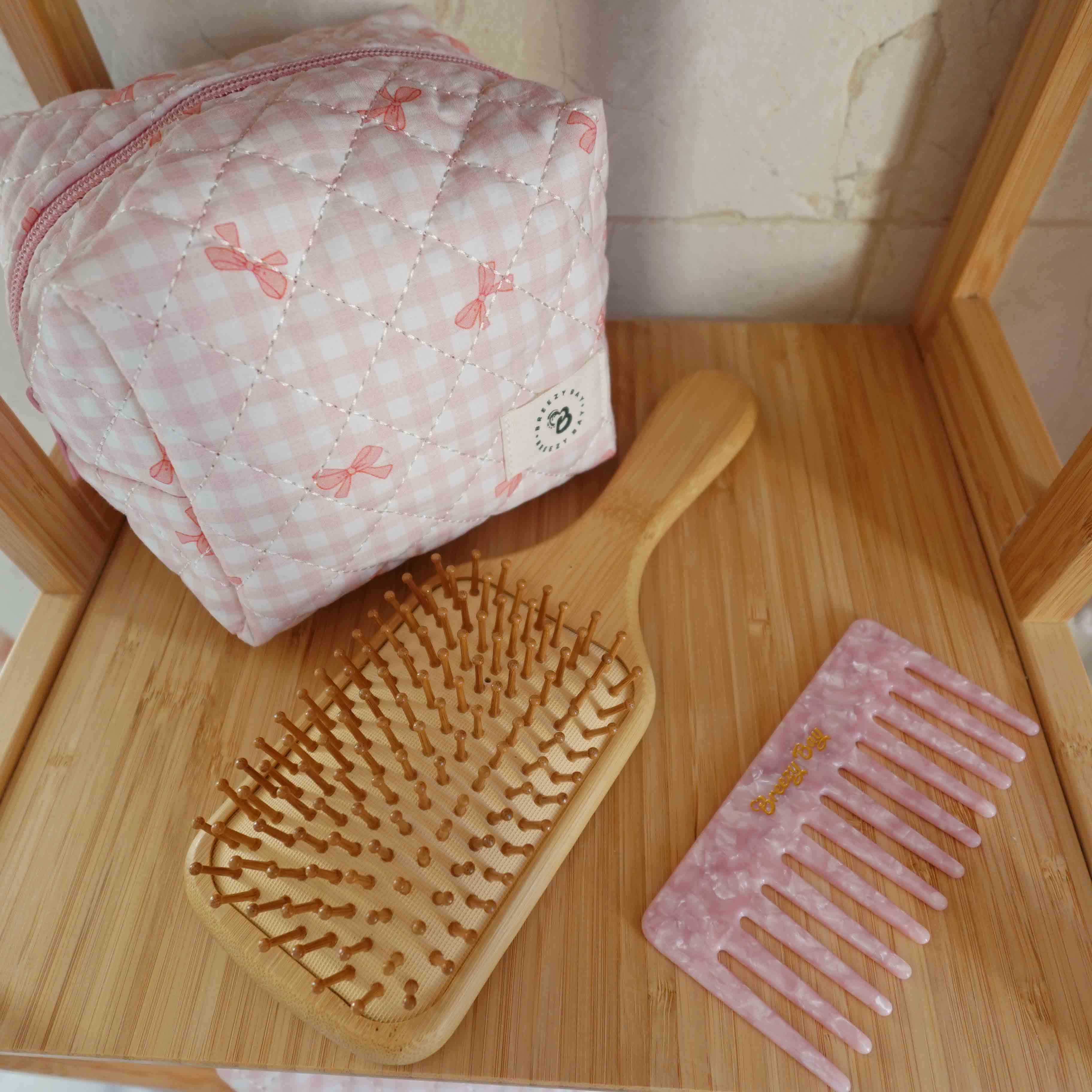 Candy Pink Paddle Brush