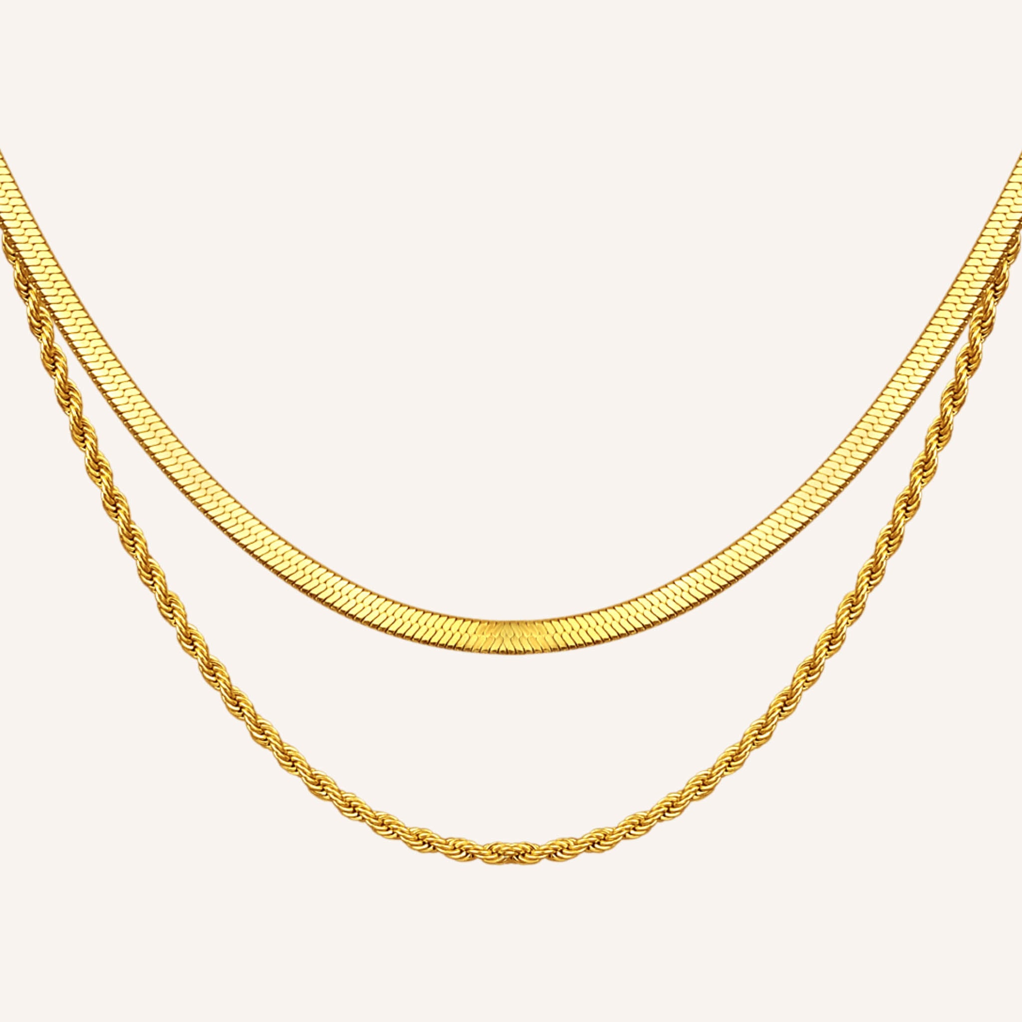 Layered Snake Necklace