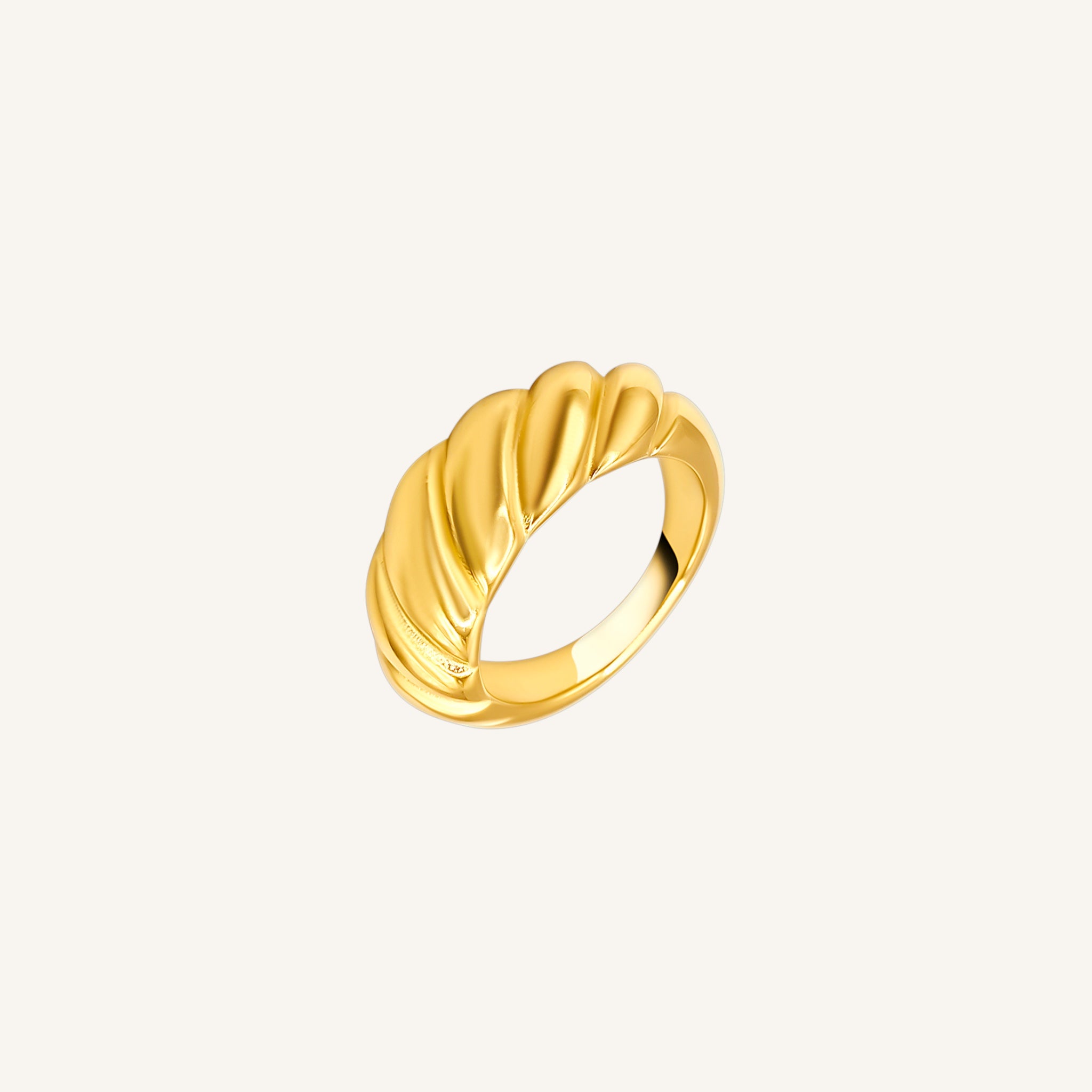Twisted Shell Ring