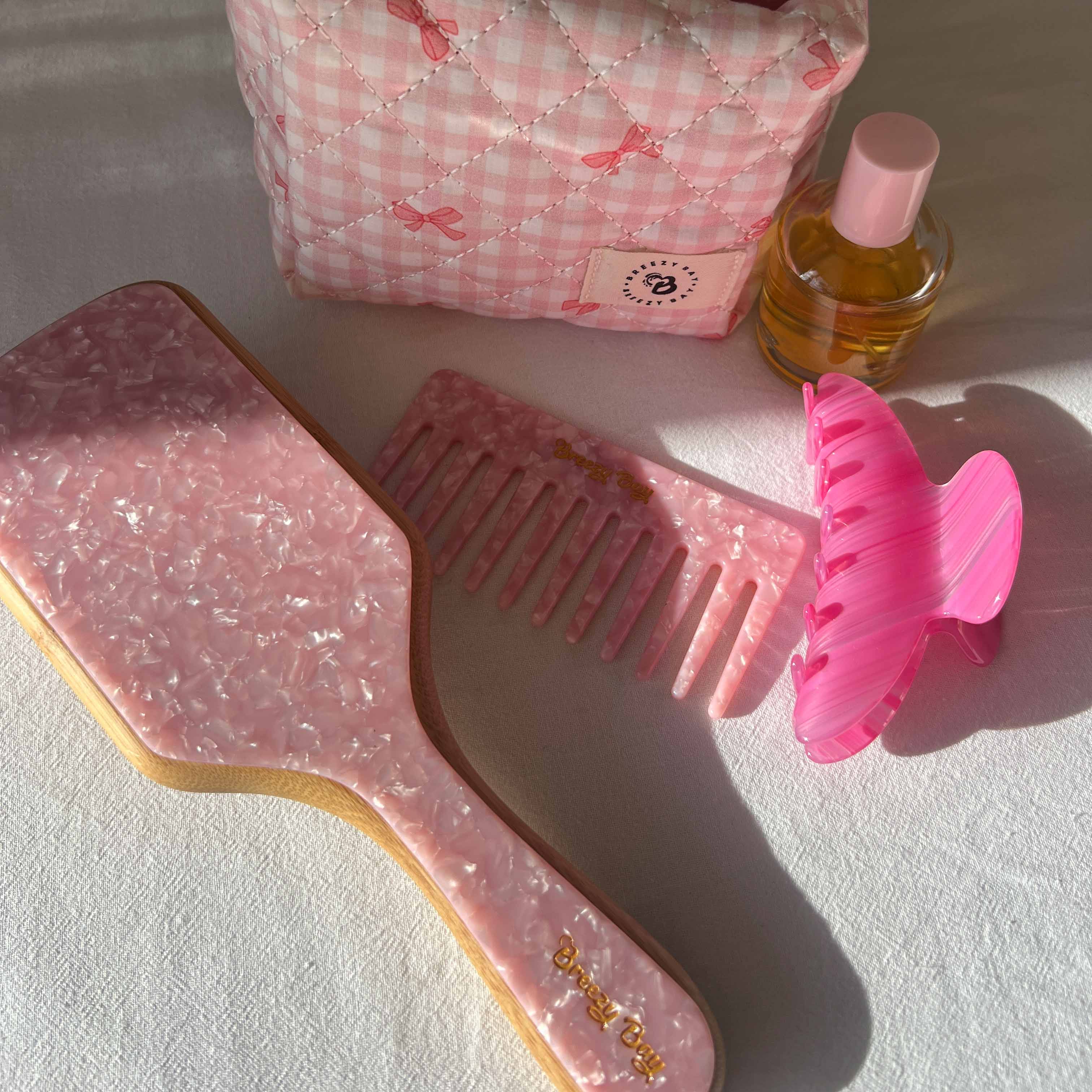 Candy Pink Paddle Brush
