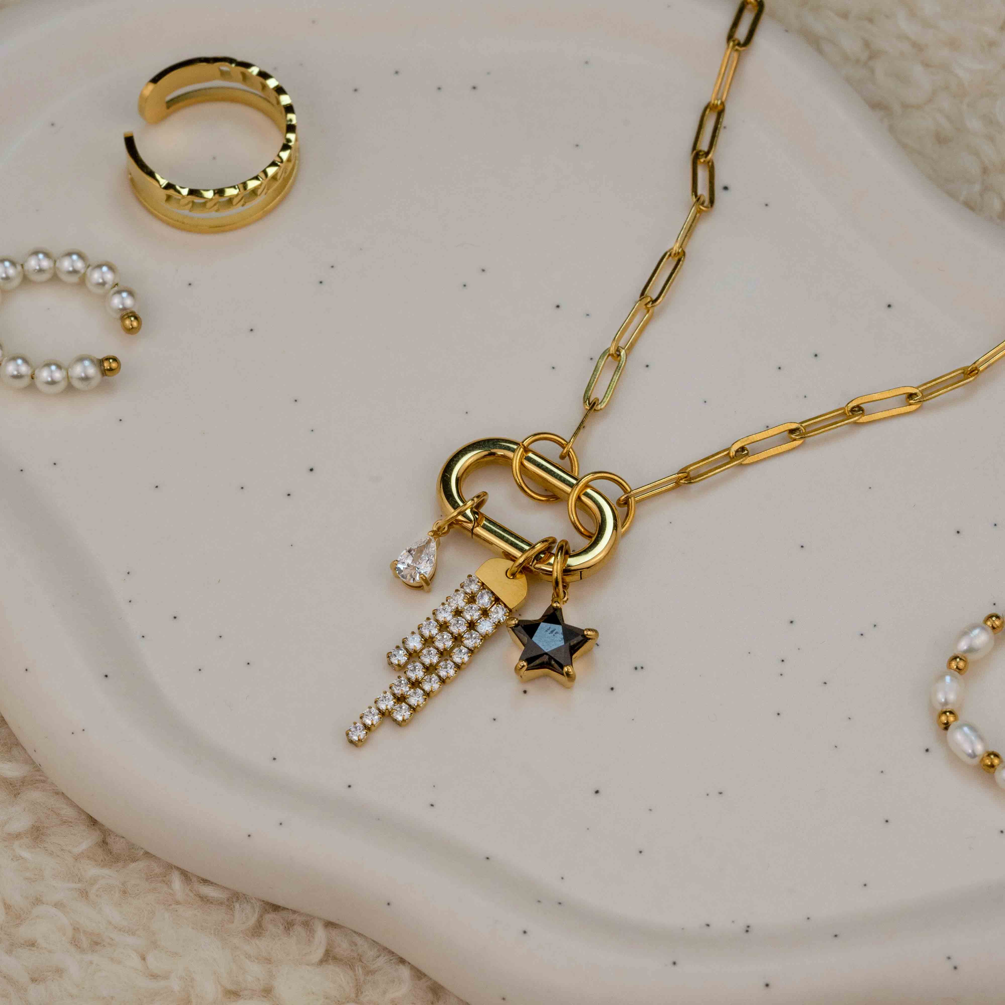 Oval Charm Necklace