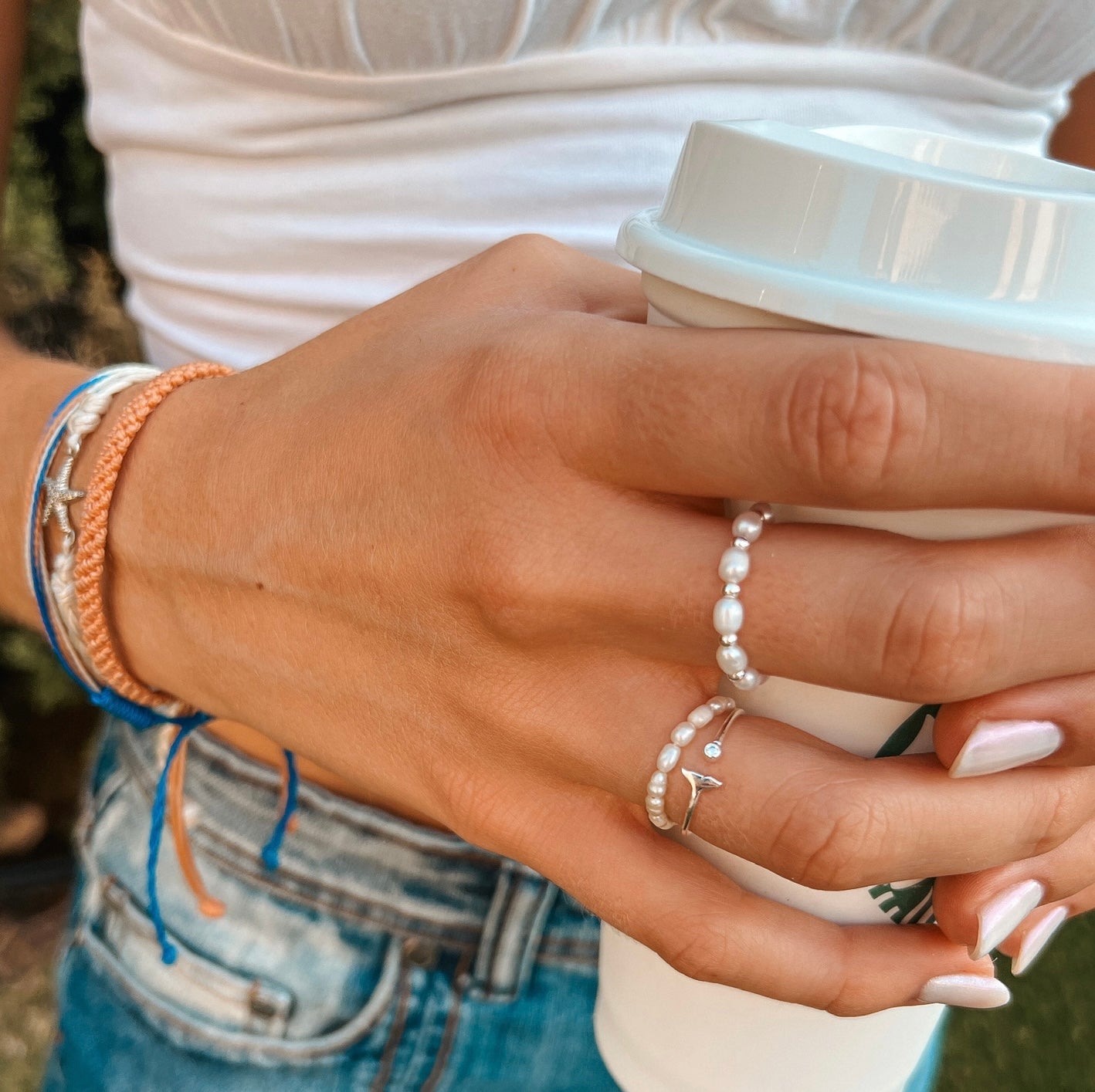 Whale Diamond Ring