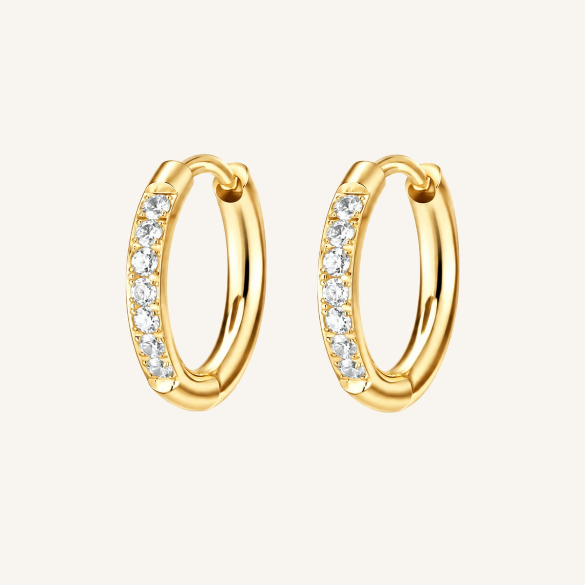 Glimmer Hoop Ohrringe