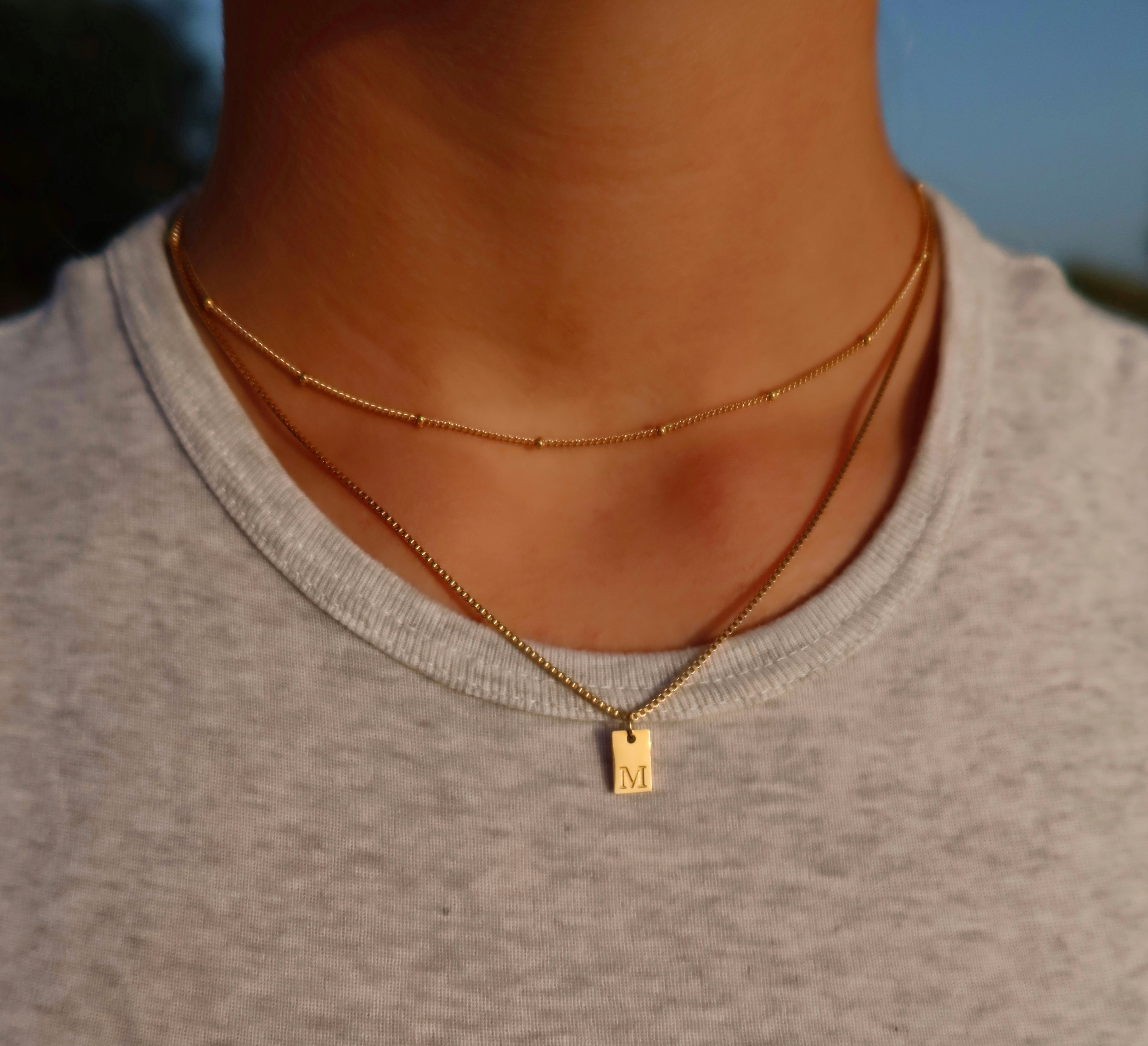 Buchstaben Necklace