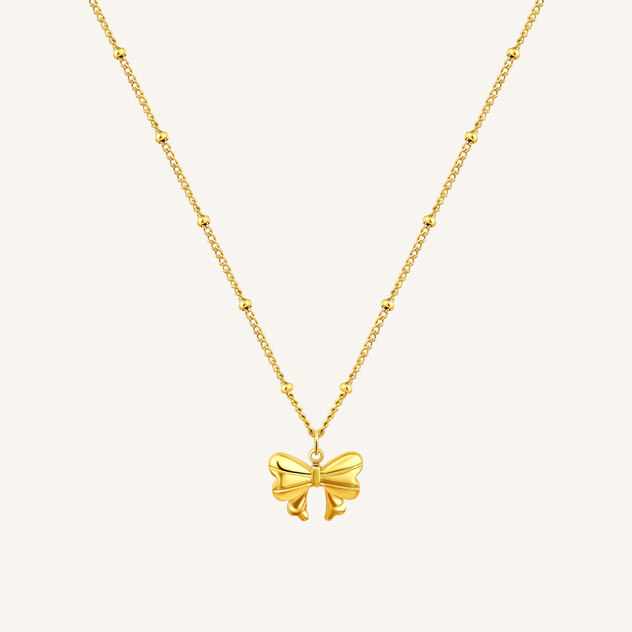 Bow Necklace