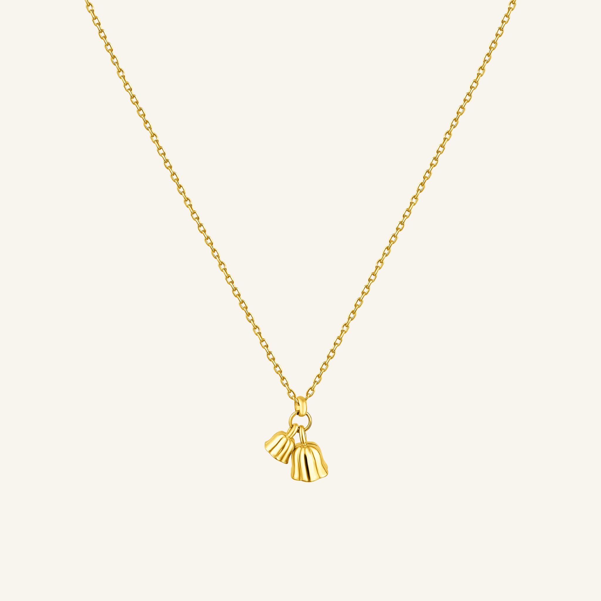 Golden Bell Necklace