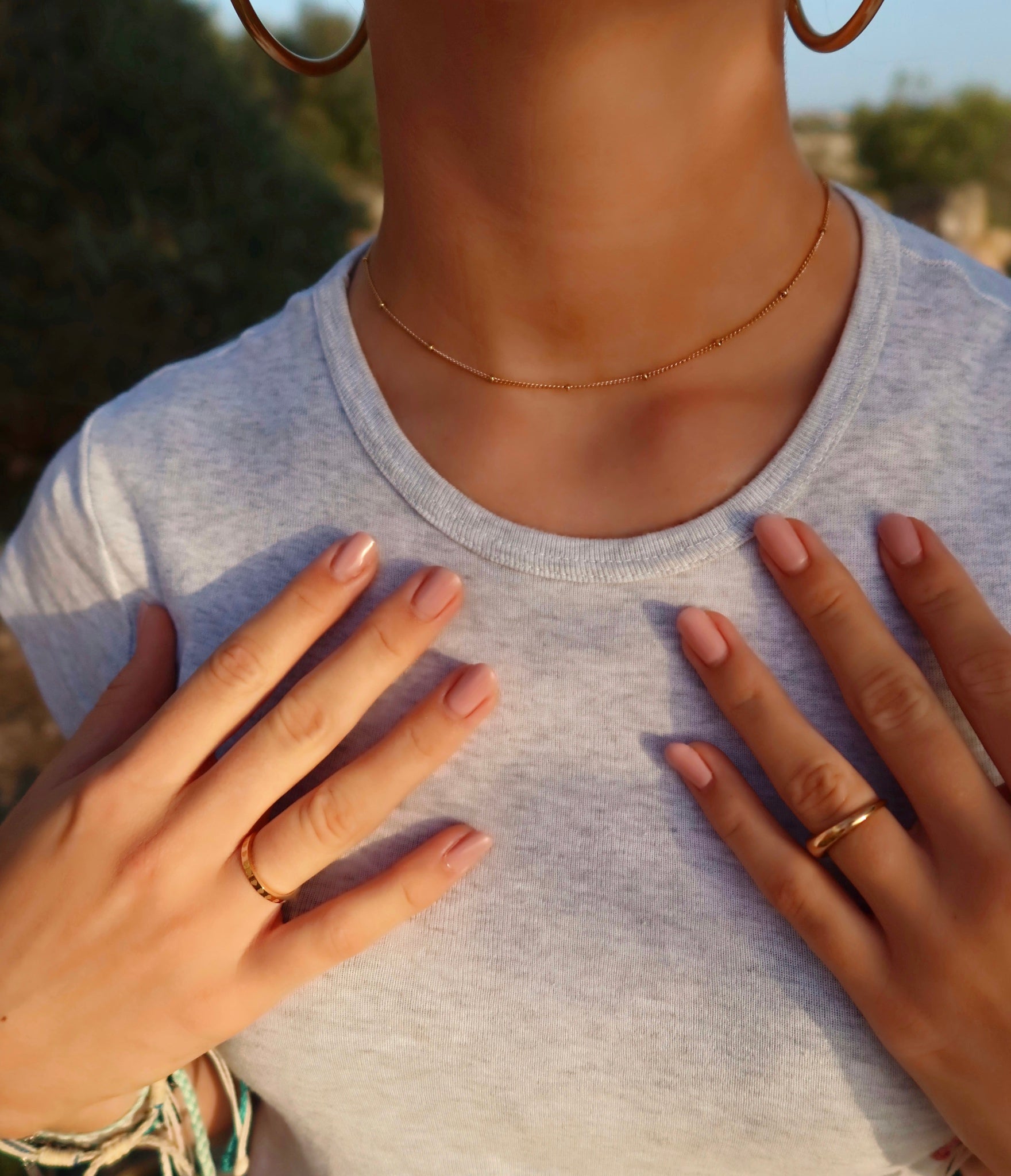 Layering Pearl Necklace