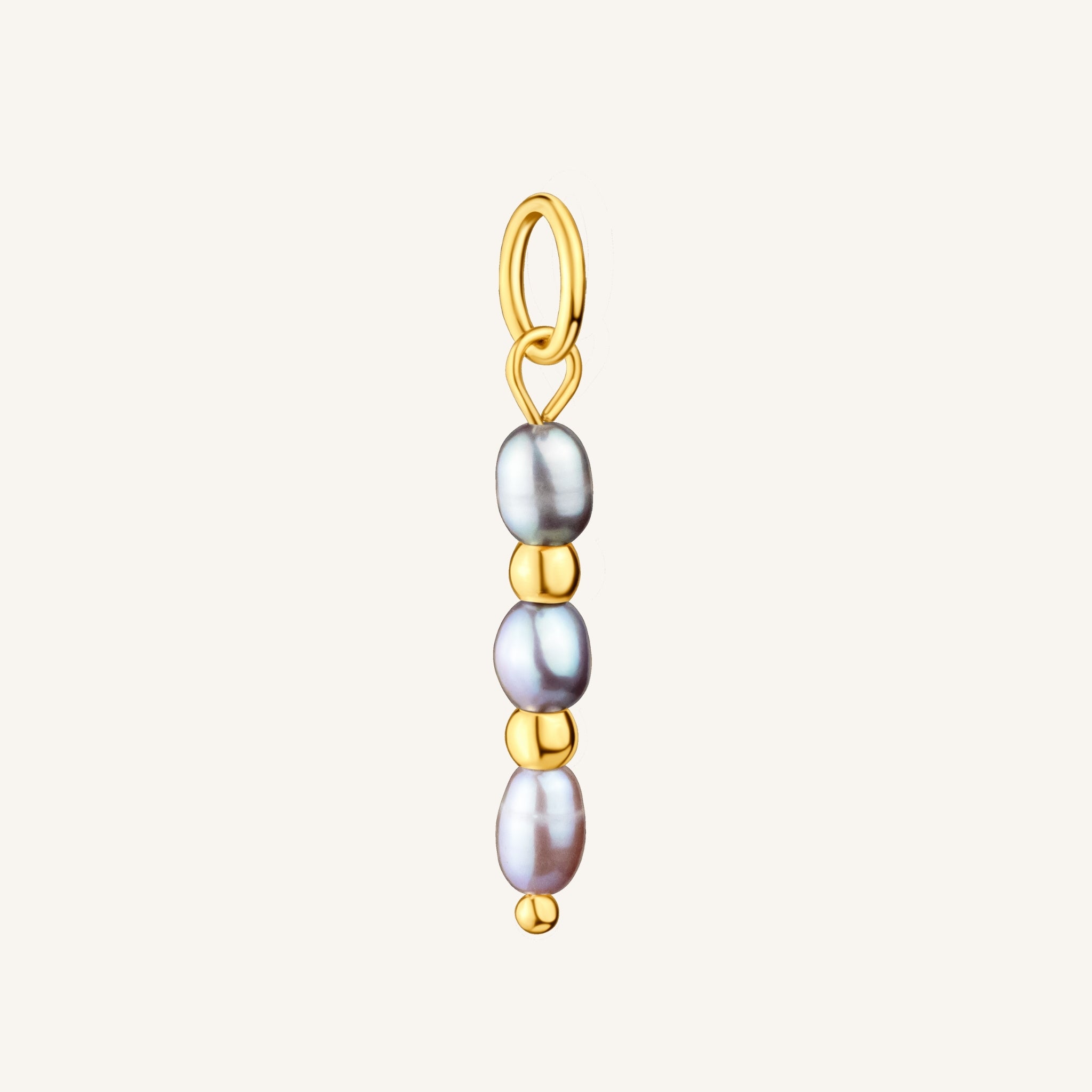 Purple Pearls Charm