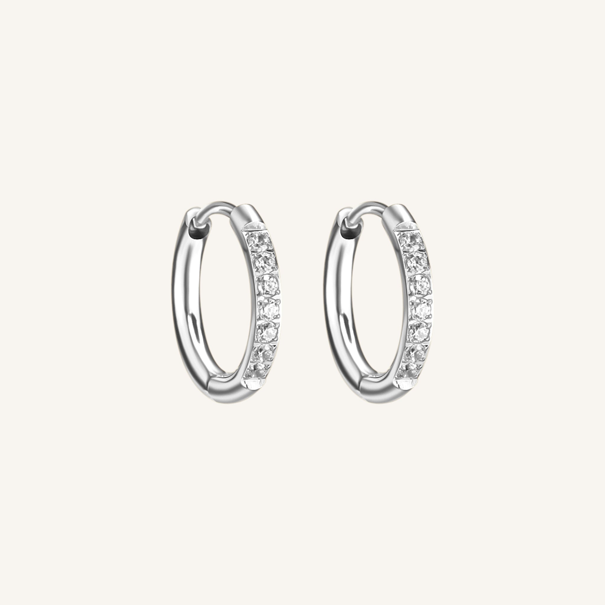 Glimmer Hoop Ohrringe