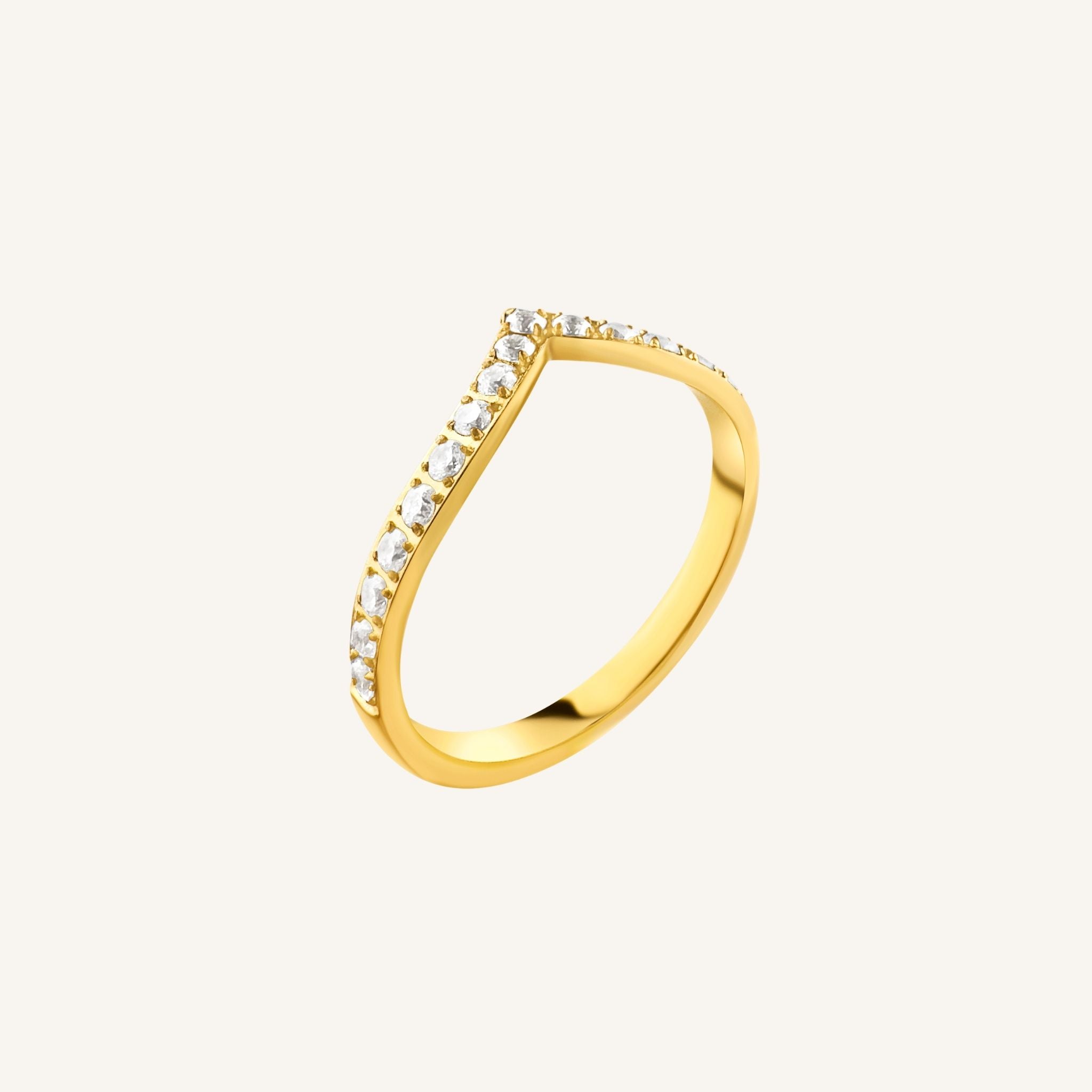 Diamond V Ring
