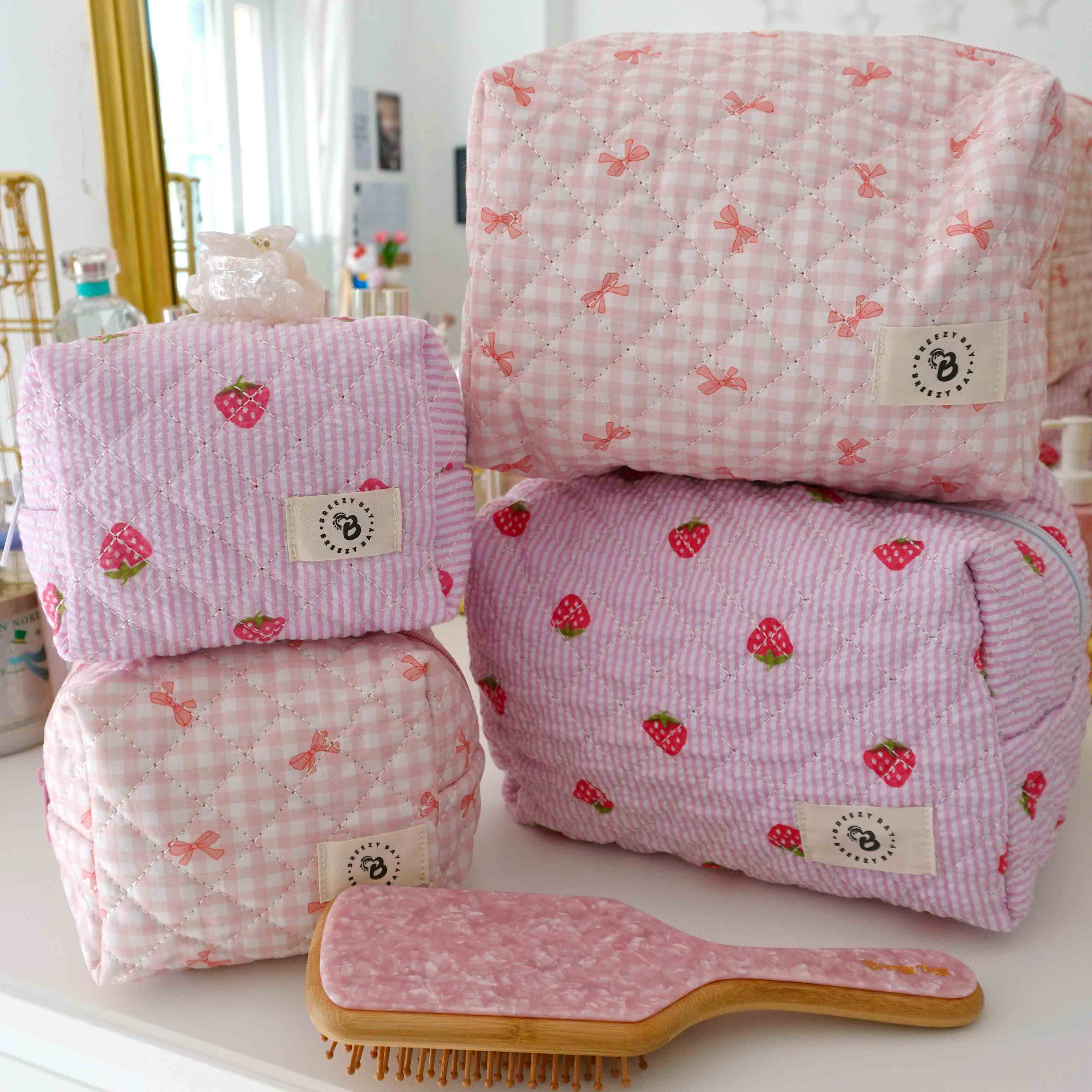 "Pink Bow" Large Tasche