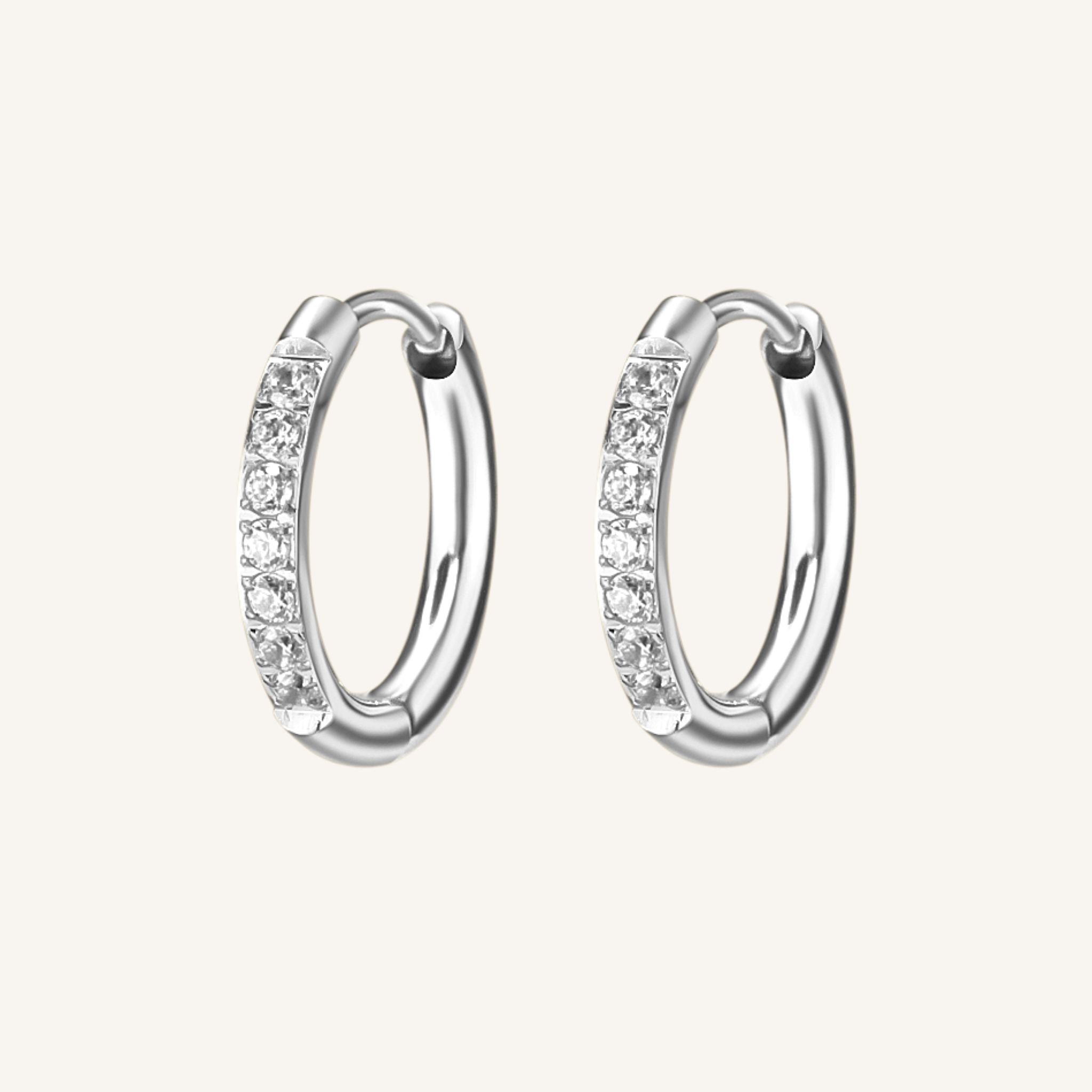 Glimmer Hoop Ohrringe